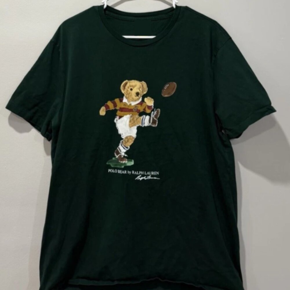 Rugby Football Bear T-Shirt